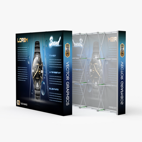 8x8 Fabric Pop Up Display